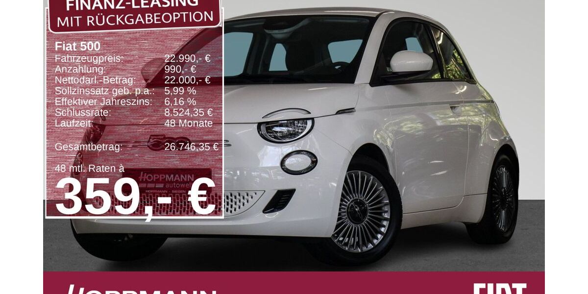 Fiat 500e 12.456 km 22.990 &euro; Siegen 57072