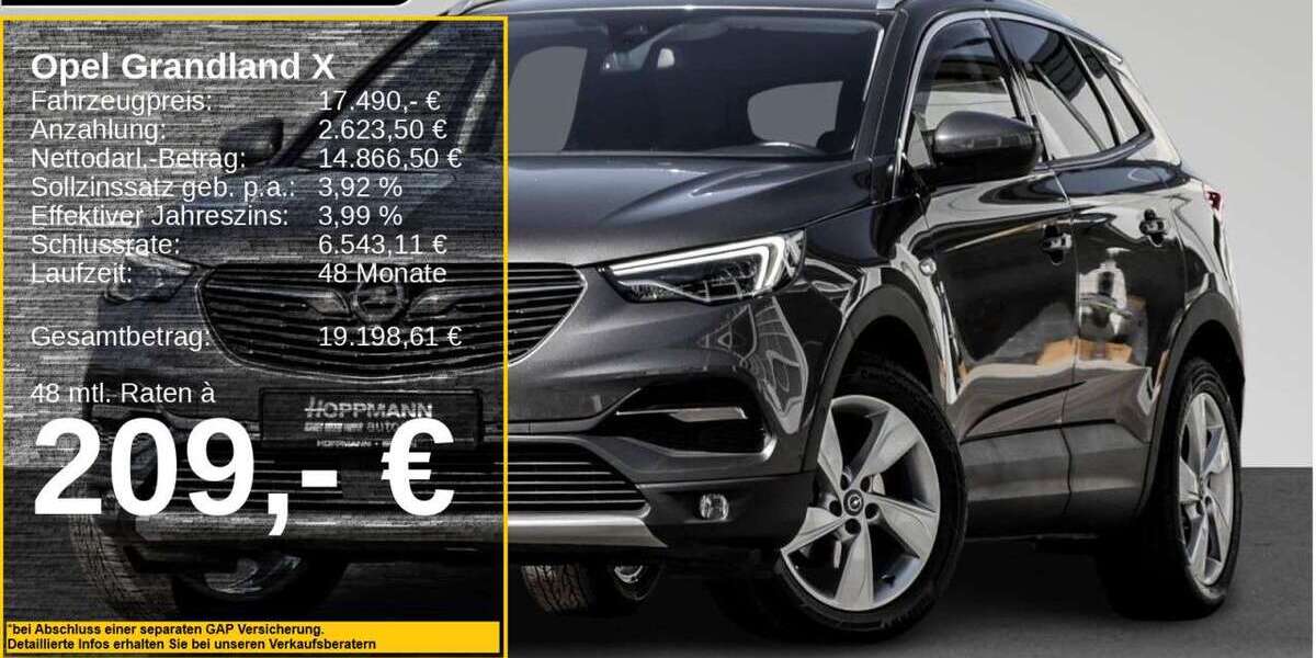 Opel Grandland X 52.700 km 17.490 &euro; Siegen 57072
