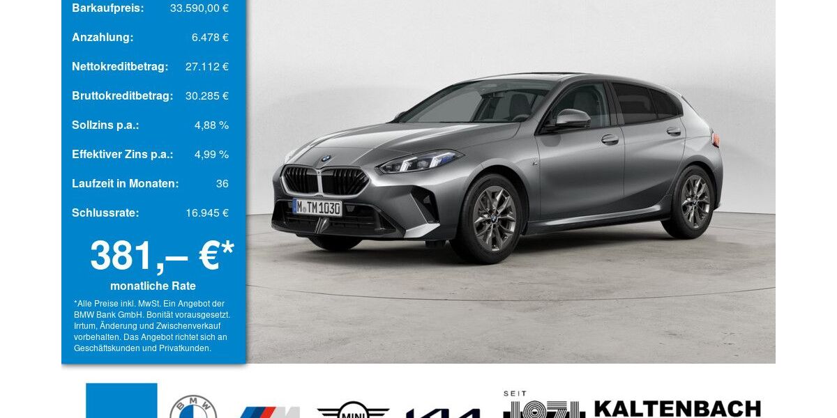 BMW 120 17.800 km 33.590 &euro; Olpe 57462