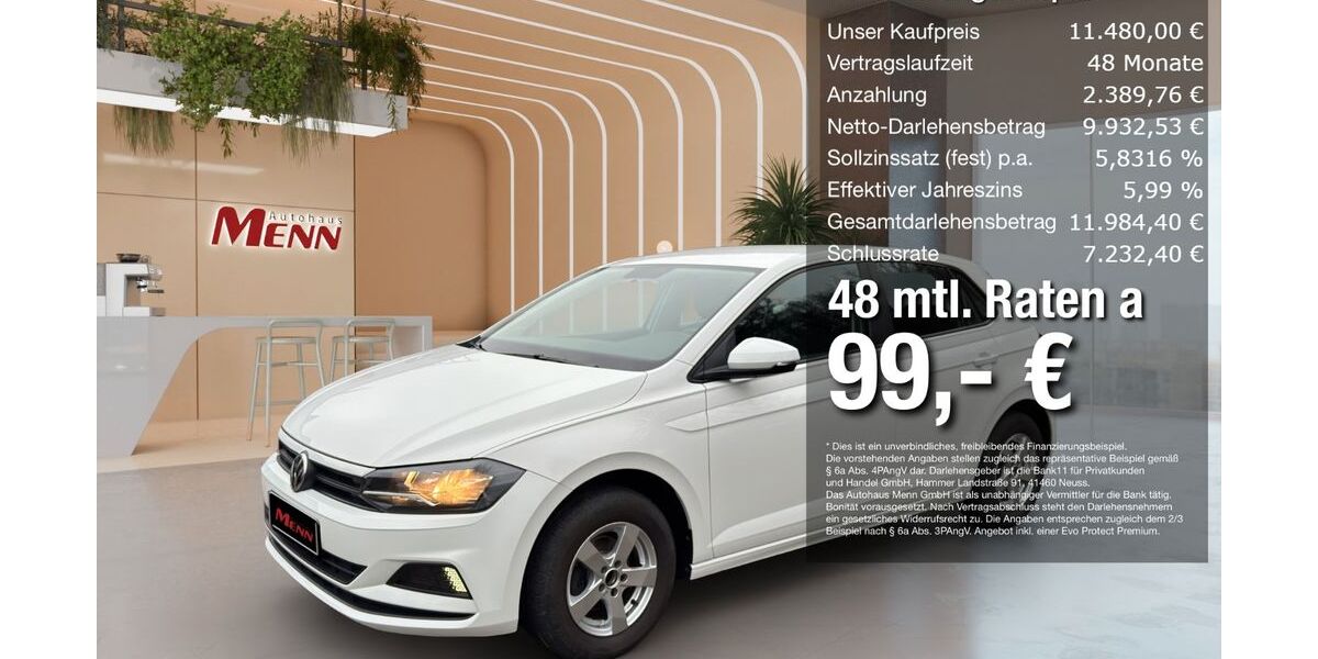 VW Polo 85.500 km 11.480 &euro; Siegen 57074